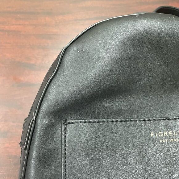 Fiorelli Black Woman’s Travel Bookback Faux Leather with Adjustable Straps - Picture 2 of 8